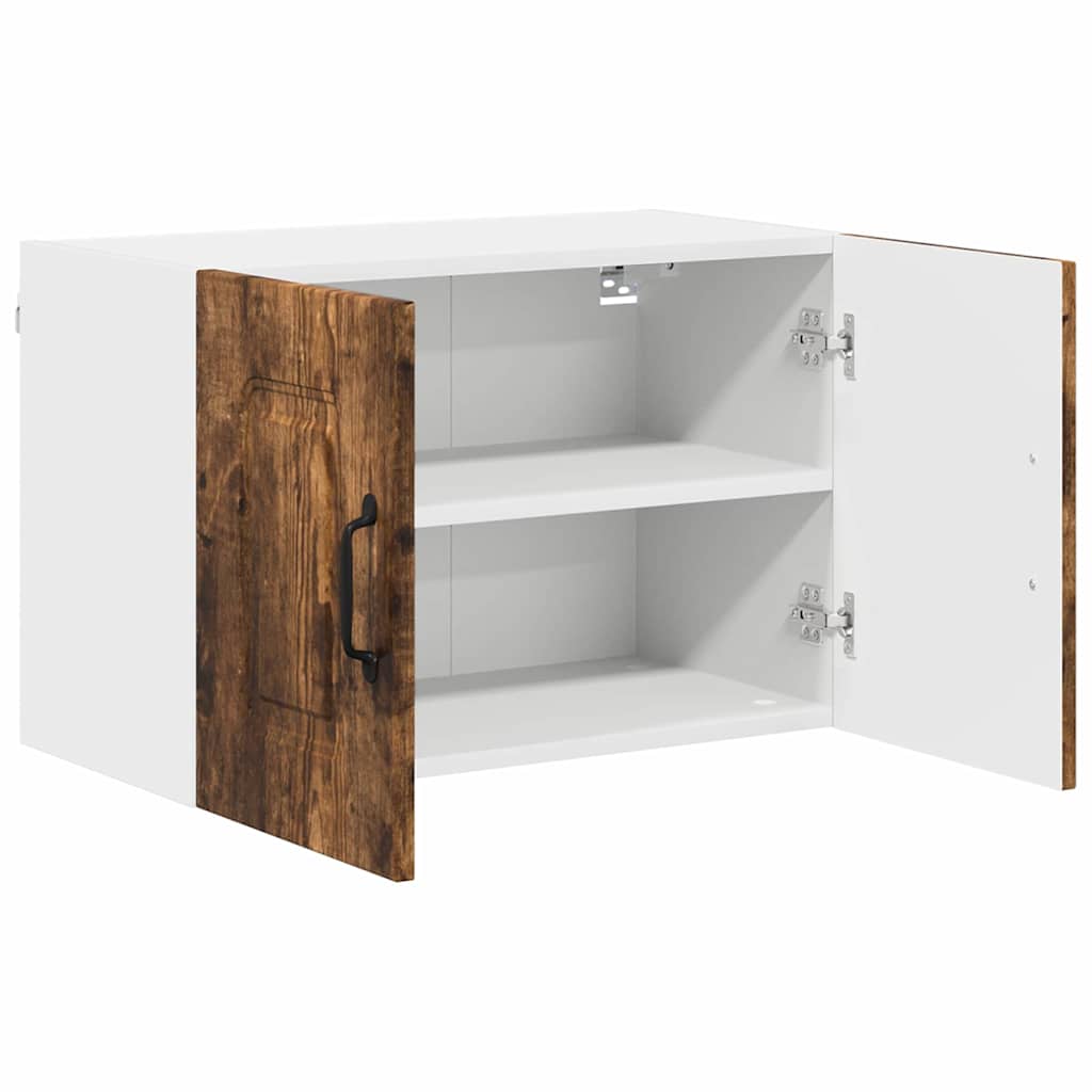 Küchenhängeschrank 2 pcs Geräucherte Eiche 60 x 31 x 40 cm